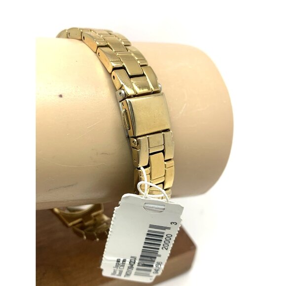 Timex Women's Watch TW2V39400 Solar Mother of Pearl Dial Gold Stainless Steel - Picture 10 of 14